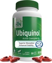 Health Thru Nutrition Ubiquinol 50mg 90 Softgels as Kaneka QH Reduced CoQ-10 | Stabilized - 3rd Party Tested | Enhanced Bioavailability | Cardiovascular & Mitochondria Function Support | Non-GMO
