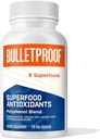 Αλεξίσφαιρα Αντιοξειδωτικά Superfood Κάψουλες, 120 κάψουλες, συμπλήρωμα για την καταπολέμηση της ελεύθερης ακτινοθεραπείας και την υποστήριξη υγιή γήρανση, πολυφαινόλη Blend, συσκευασία μπορεί να Vary