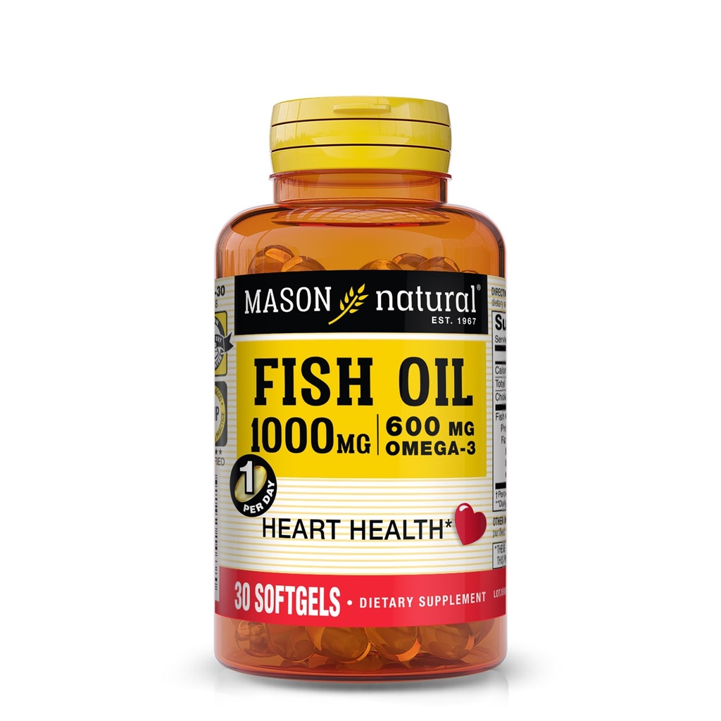 Ιχθυέλαιο 1000MG SUPER OMEGA-3, 30-Count Softgels