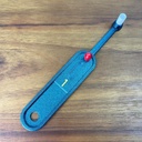 Single Capsule Scoop - Μέγεθος 1 - Ένα εργαλείο για το ζύγισμα και τη συμπλήρωση κάψουλες (εργαλείο γεμίσματος για άδειο χάπι κάψουλες πληρωτικό, κάψουλες μέγεθος # 000 00 0 1 2 3 4 5 (1 μέγεθος καψακίου), Διάφορα