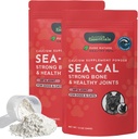 Animal Essentials Sea-Cal - Pure Seaweed Calcium Powder for Dogs with Magnesium, Joint Supplement for Dogs & Cats for Healthy Bones & Teeth, Joint Health, Icelandic Seaweed Calcium - 12 oz (Pack of 2)