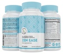 Legacy Wellness Zen Ease Calm Mind Supplement - Φυσικό Vegan Formula - 5-HTP, Ashwagandha, St. John's Wort, L-Θεανίνη, Μαγνήσιο, B-Vitamins - Κάψουλες για να προωθήσει ένα καλό συναίσθημα της ειρήνης
