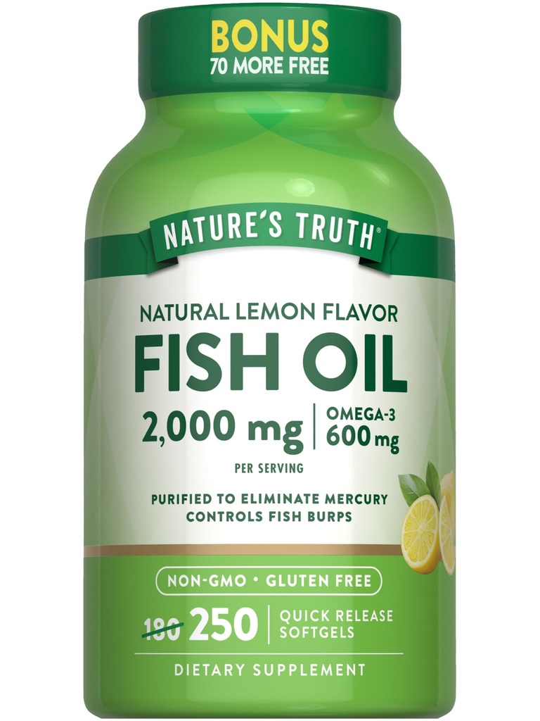 Nature's Truth Fish Oil 2000 mg 