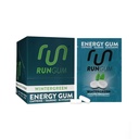 RUN GUM Wintergreen Box Chewing Gum, 24 τεμάχια (πακέτο των 12)