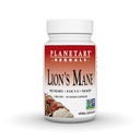 Planetary Herbals Lion's Mane, for Memory, Focus, and Mood*, 1.000 mg - 30 Vegan Capsles