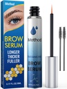 iMethod Eyebrow Growth Serum - Ορός φρυδιών για την ανάπτυξη φρυδιών, Thicker Brows σε 4 εβδομάδες, Brow Boost, Natural Eye Brow Enhancer 5ML, Clear