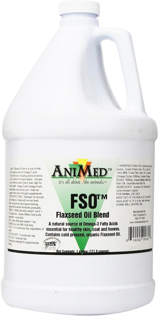 ANIMED Blend Flax Seed Oil (1 Gal)…