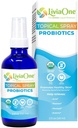 LiviaOne Topical Liquid Probiotics Spray, USDA-Certified Organic Probiotics, Γλουτένη- και αλλεργιογόνο-free Vegan Probiotics, Non-GMO και Raw, 2 FL Oz (Pack of 1)