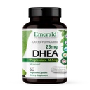 Emerald Labs DHEA 25mg - Συμπλήρωμα στήριξης Adrenal για να βοηθήσει ισορροπία ορμονών * - Περιλαμβάνει DHEA - Χωρίς γλουτένη - 60 κάψουλες λαχανικών (30-Ημέρα προσφοράς)