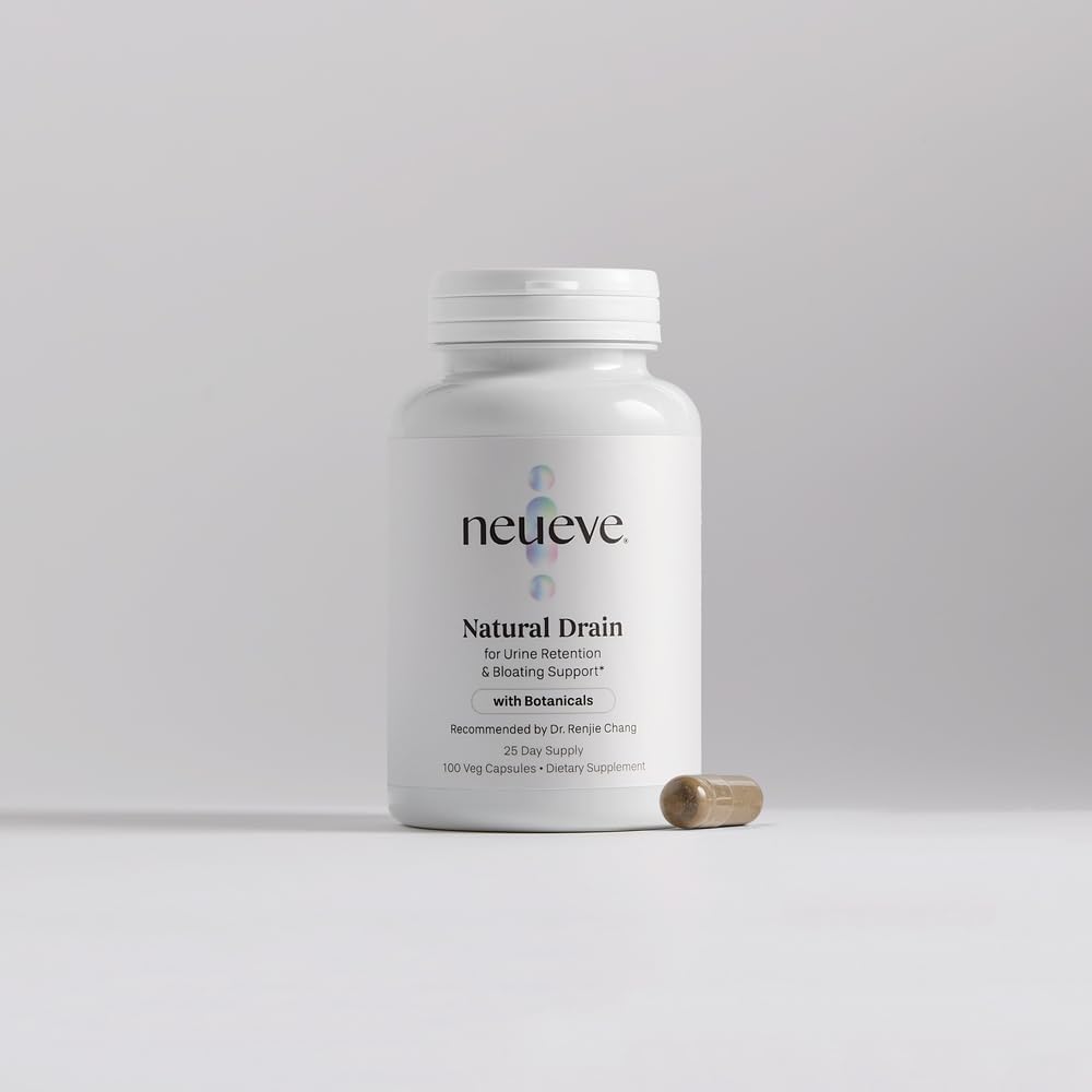 NeuEve Urine Control with Natural Drain Daily Supplement | Helps Reduce Urine Retention, Supporting a Healthy Urinary Tract