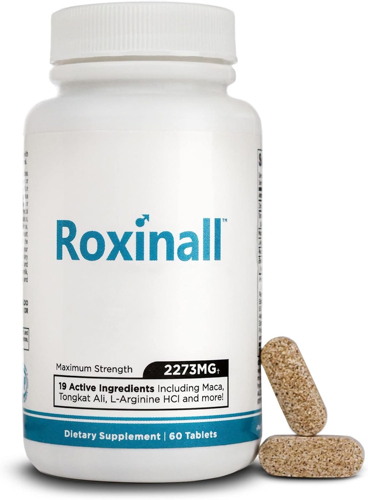 Χάπια Stamina για άνδρες - Made with L Arginine & Maca - Ενισχυμένη απόδοση & αντοχή, κατασκευή Stamina Feel Stronger, 60 κάψουλες