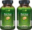 Irwin Naturals Bloat-Away - Water Balance Support - Replenish Electrolytes & Essential Minerals - 60 Liquid Soft-Gels - 2 Pack