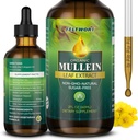 Drops Mullein - Lung Cleanse - εκχύλισμα φύλλων - Ισχυρή Mullein για την υποστήριξη του ανοσοποιητικού,Detox & αναπνευστική υποστήριξη - φυτικά συμπληρώματα - 2 Oz-6