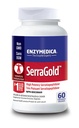 Enzymedica, SerraGold, συμπλήρωμα ενζύμων Serrapeptase υψηλής ισχύος, υποστηρίζει την αναπνευστική, καρδιακή και ανοσοποιητική λειτουργία, 60 μέτρα