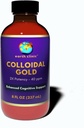 Earth Clinic ® Collidal Gold - 2X Συμπυκνωμένο 40 ppm, 8 fl oz Amber Μπουκάλι για την Ενισχυμένη Εγκεφαλική Υγεία & Γνωστική Υποστήριξη