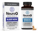 LifeSeasons NeuroQ Memory & Focus with SleepNow Strips - 24/7 Brain Health Support - Improve Cognitive Sleep Function - 30 Day Supply