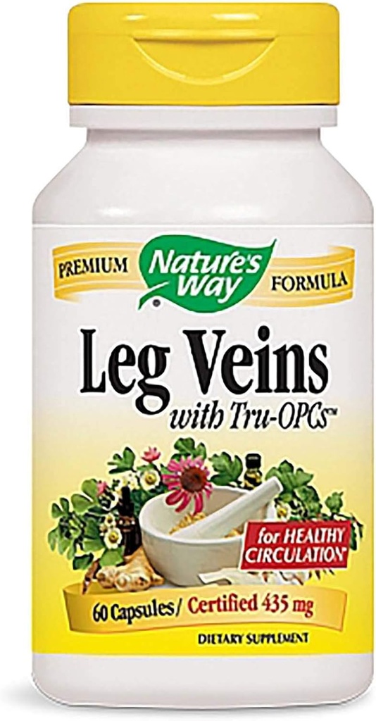 Natures Way Leg Veins 60 Κάψουλες