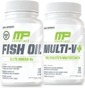 Μύες Pharm Απαραίτητα Multi-V+ & ΜύεςPharm Απαραίτητα ιχθυέλαιο Elite Omega 3 συμπλήρωμα