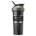 BlenderBottle Classic V2 Shaker μπουκάλι Ιδανικό για πρωτεϊνικές ανακινήσεις και προ προπόνηση, 28-Ounce, γκρι/μαύρο, μαύρη σκιά