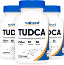 Nutricost Tudca 250mg, 30 κάψουλες (3 φιάλες)