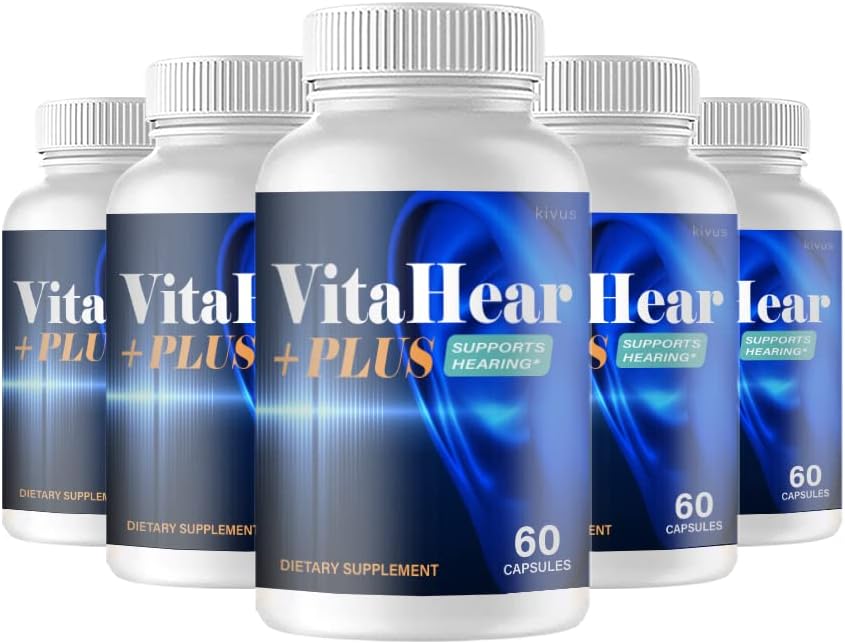 VitaHear Plus - Vita Hear Plus Υποστήριξη ακοής (5 συσκευασία, 300 κάψουλες)
