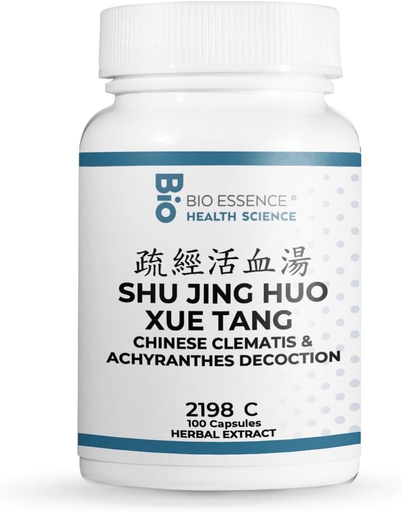 2198C Shu Jing Huo Xue Tang/Chinese Clematis & Achyranthes 100 Caps(2 Bottles)