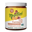 MegaFood Daily Turmeric Powder - Nutrient Booster - Turmeric Supplement with Black Pepper Extract, Vitamin C, Tart Cherry & Holy Basil Leaf, Vegan, Non-GMO, 2.08 Oz (30 Servings)