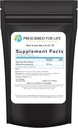 Συνταγογραφημένο για τη ζωή Red Yeast Rice Powder, Red Yeast Rice Supplement to support Health, Vegan, Gluten Free, Non GMO, Monascus purpureus (12oz / 340g)