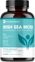 Pure Micronutrients Irish Sea Moss Capsules - Βιολογικά χάπια Irish Seamoss με Bladderwrack, Burdock & Black Pepper για την ενέργεια, την ανοσία, το θυρεοειδές, την πέψη, την καρδιά και την υγεία των οστών