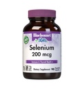 Bluebonnet Selenium 200mcg Κάψουλες (L-σεληνομεθειονίνη) - Ισχυρή Αντιοξειδωτική Υποστήριξη - Amino Acid Complex Σελήνιο συμπλήρωμα για γυναίκες & άνδρες - Vegan, μη-GMO, Χωρίς γλουτένη - 90 κάψουλες λαχανικών