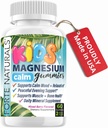 Παιδιά Magnesium Calm Gummies για ύπνο, για ύπνο, 60 συμπληρώματα κόμης Made in The USA