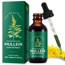 Mullein Drops, Mullein Leaf Extract for Lungs, Mulleins Leaf Drops for Lung Cleanse and Phlegm, Fast Absorpation Ισχυρό εκχύλισμα Mulleins για Ισχυρότερους Πνεύμονες (1)