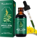 Mullein Drops, Mullein Leaf Extract for Lungs, Mulleins Leaf Drops for Lung Cleanse and Phlegm, Fast Absorpation Ισχυρό εκχύλισμα Mulleins για Ισχυρότερους Πνεύμονες (1)