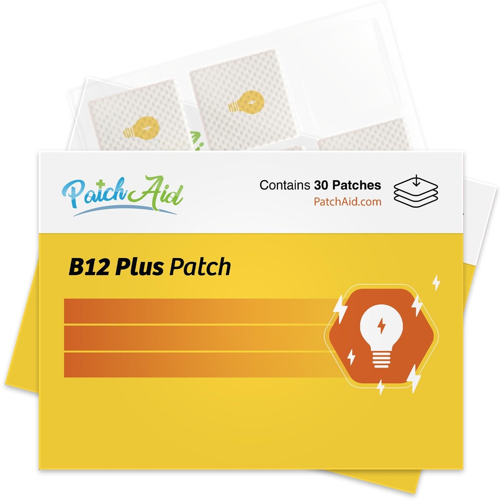 PatchAid B12 Energy Plus Topical Patch 