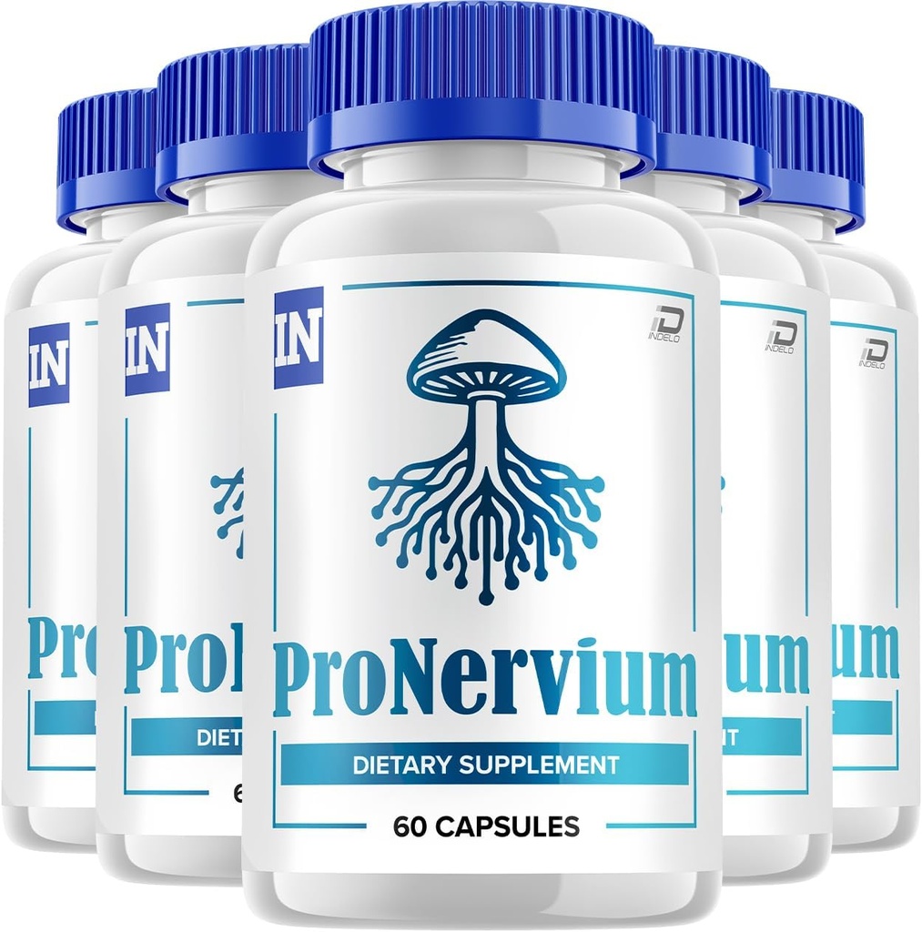 Χάπια υποστήριξης υγείας Pronervium Nerve, Pronervium Reviews, Pronervium Nootropic Advanced Formula, Pronervium All Natural Focus Supplement, Pronervium Brain Support Reviews (5 Pack - 300 Κάψουλες)