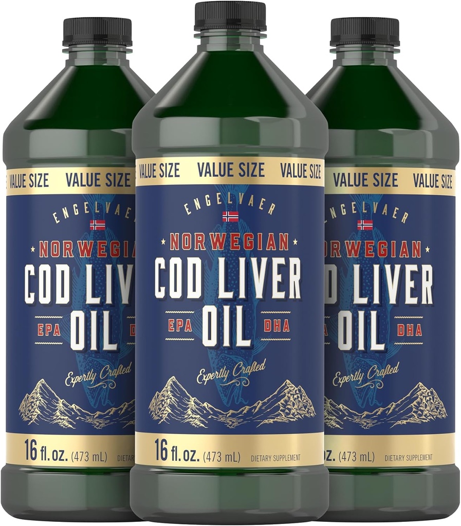 Carlyle Νορβηγικό λάδι Cod Liver Oil 