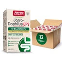 Jarrow Formulas Jarro-Dophilus EPS Probiotics 10 Δισεκατομμύρια CFU για ενδοεντερική Φυλλαδική Υποστήριξη, Probiotic συμπλήρωμα για την Υγεία των Ούρων για γυναίκες και άνδρες, 120 κάψουλες Veggie, Μέχρι 60 ημέρες προσφοράς, Συσκευασία των 12