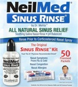 NeilMed Sinus Rinse - A Complete Sinus Nasal Rinse Kit, 50 μέτρημα (Pack of 1) Ο κόμης μπορεί να διαφέρει