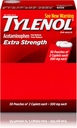 Tylenol (R) Extra- Strength, 2-Caplet Δοσολογία, 100 caplets συνολικά 500mg το καθένα