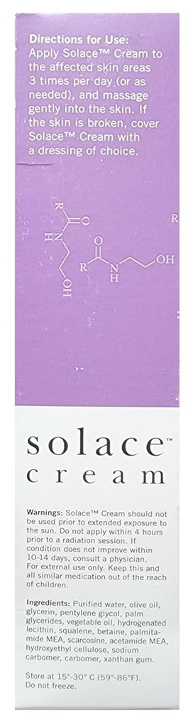 Solace Steroid Free Eczema Cream — Τώρα Διαθέσιμο Χωρίς συνταγή — Κλινικά Αποδεικνύεται Ασφαλής και Αποτελεσματική Θεραπεία Υποαλλεργικό Eczema Relief — Ασφαλής για Παιδιά και Ενήλικες (4,9 Ουγγιά)