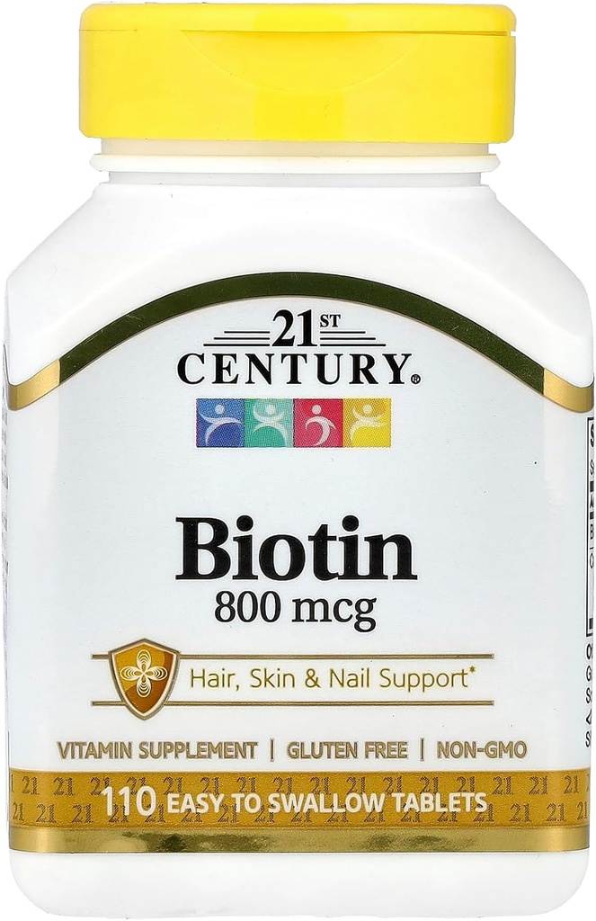 21ος αιώνας Βιοτίνη 800 mcg - 110 δισκία
