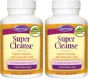 Secret Super Cleanse της φύσης Επιπλέον δύναμη Τοξίνη Detox & Απαλή αποβολή σώματος Καθαρισμός, Digestive & Colon Υποστήριξη για την Υγεία - Διεγερτική ανάμειξη 14 Βότανα με Προβιοτικά - 100 Δισκία (Pack of 2)