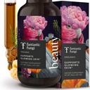 Fantastic Fungi Beauty Elixir with Tremella Mushroom Extract, Chaga Mushroom Extract, Horsetail & Acerola - Βιολογικές σταγόνες για υγιή μαλλιά, δέρμα & νύχια - Formulated in USA - 30 Servings, 1 fl oz