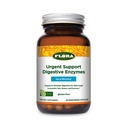 Flora Επείγουσα υποστήριξη Digestive Ένζυμα - Συμπλήρωμα υποστήριξης της πέψης - Βοηθήματα Μπλότινγκ & Απορρόφηση θρεπτικών συστατικών - Χαρακτηριστικά 9 Ένζυμα - Χωρίς γλουτένη & Μη ΓΤΟ - 60 Κάψουλες χορτοφάγων