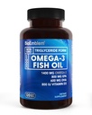 BioEmblem Omega-3 Fish Oil 2000mg - Μικρό μέγεθος Softgels, Υψηλή μορφή απορρόφησης, Βιώσιμη - 1400mg EPA &DHA Plus Βιταμίνη D3, Μη-GMO, Καρδιά, Κοινή, & Συμπληρώματα Ψάρια Υγείας του εγκεφάλου, 120 Ct