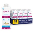 Nepro Nutrition Shake for People on Diassy, 19g Πρωτεΐνη, 420 θερμίδες, βανίλια, 8 fl oz, Συσκευασία των 24