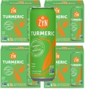 ZYN Turmeric Wellness Drink (24 Pack), Mango Lychee Flavored Turmeric Curcumin Drink with Black Pepper, No Added Sugar, Low Carb & Low Calorie Drink, Καθαρή Εναλλακτική