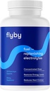 Flyby Electrolyte Replacement Tablets - Χάπια & Κάψουλες για ταχεία ενυδάτωση, ανάκτηση, Keto & Cramps - Αλάτια, Μαγνήσιο, Κάλιο, Νάτριο - Παλαιό, Κετό & Vegan Φιλικά - 100 Κάψουλες