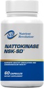 NSK-SD Nattokinase - Cardiovascular Support - High Potency Nattokinase Supplement - Optimizes Circulation, Non-GMO, Vegetarian, JHFA & JNKA Recognized - 60 Ct