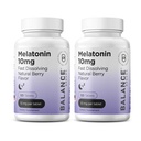 Balancebreens Μελατονίνη 10mg Γρήγορης Διάλυσης, 120 δισκία – Φυσική Βοήθεια για τον Ύπνο για Ξεκούραστες Νύχτες, Χωρίς Ναρκωτικά Υποστήριξη για Χαλάρωση και Ηρεμία